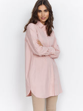 Soyaconcept lang skjorte Rosa